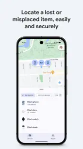 Googlen Find Hub screenshot