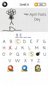Hangman Words:Two Player Games screenshot