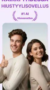 Kampaus & Parta: Hiusväri AI screenshot