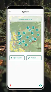 Lafayette GPS screenshot