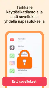 Lapsen puhelimen GPS paikannin screenshot