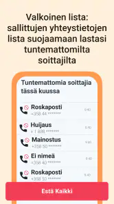 Lapsen puhelimen GPS paikannin screenshot
