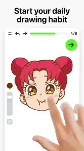 Learn how to draw - ArtWorkout screenshot