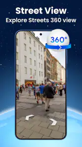 Live World Map: Satellite View screenshot