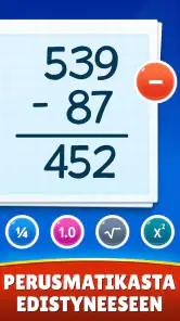 Matematiikka pelit lapset 5-12 screenshot