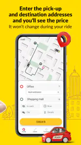 maxim — order a taxi & food screenshot