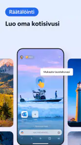 Microsoft Edge: AI-selain screenshot
