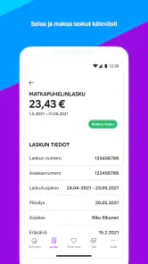Minun Telia screenshot
