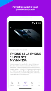 Minun Telia screenshot