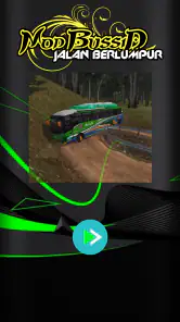 Mod Jalan Rusak Bussid Lumpur screenshot
