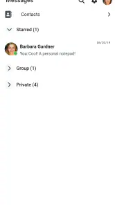 Moodle screenshot