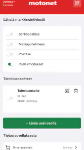 Motonet screenshot
