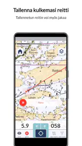 Nautics Sailmate screenshot