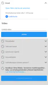 Nettiauto screenshot
