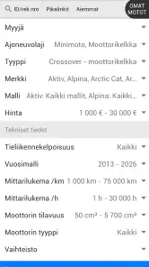 Nettimoto screenshot