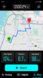Nopeusmittari : Matkamittari screenshot