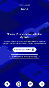 Nordea ID screenshot