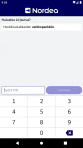 Nordea ID screenshot