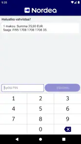 Nordea ID screenshot