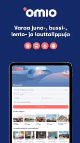 Omio: Junat, bussit & lennot screenshot