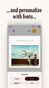 Once Upon: Photo book prints screenshot