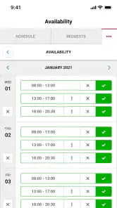 ORTEC Employee Self Service 7 screenshot