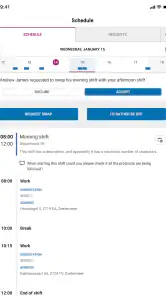 ORTEC Employee Self Service 7 screenshot
