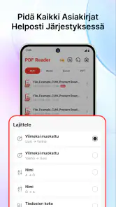 PDF-Lukija - PDF-Muokkain screenshot