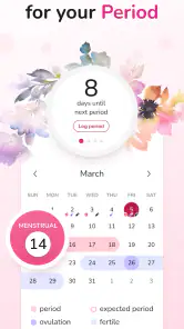 Period Tracker and Calendar screenshot