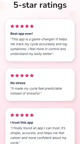 Period Tracker and Calendar screenshot