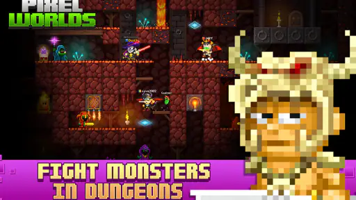 Pixel Worlds - Sandbox MMO screenshot