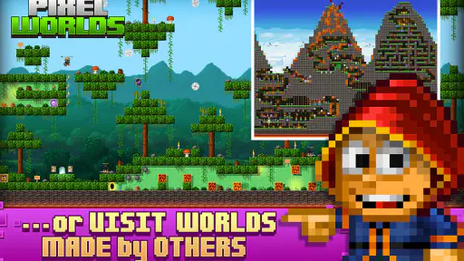 Pixel Worlds - Sandbox MMO screenshot