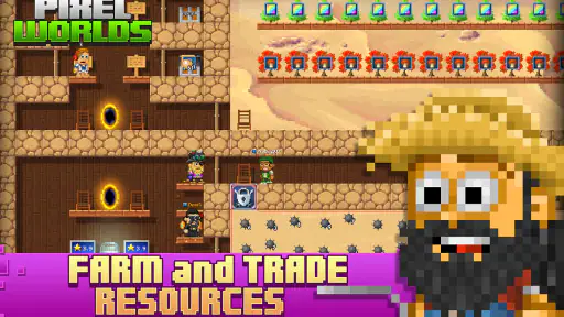 Pixel Worlds - Sandbox MMO screenshot