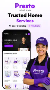 Presto: House Help in Minutes screenshot