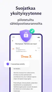 Proton Mail salattu sähköposti screenshot