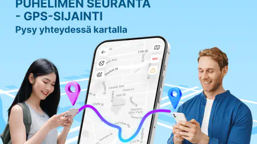 Puhelinpaikannin – GPS screenshot