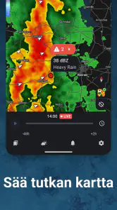 RainViewer: Sadetutka Livenä screenshot