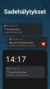 RainViewer: Sadetutka Livenä screenshot