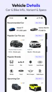 RTO Vehicle Information screenshot