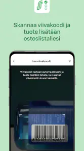 S-ostoslista screenshot