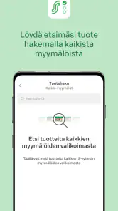 S-ostoslista screenshot