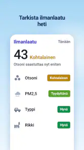 Sää & sadetutka - 14 päivän screenshot