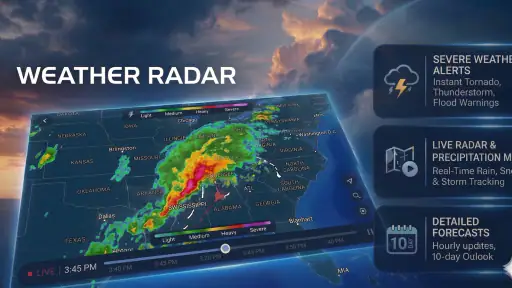 Weather Radar: Tornado & Storm screenshot
