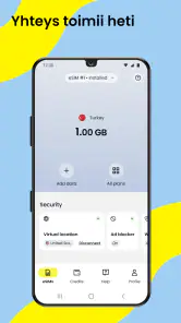 Saily eSIM – käytä internetiä screenshot