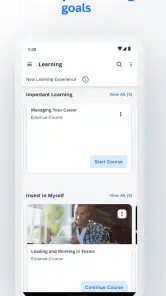 SAP SuccessFactors Mobile screenshot