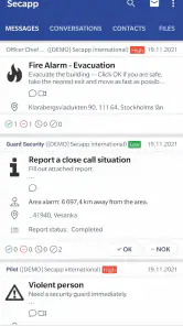 Secapp screenshot