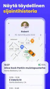 Seuraa Puhelimen Paikannus screenshot