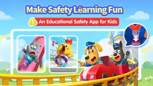 Sheriff Labrador Safety Games screenshot