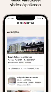 Sokos Hotels screenshot