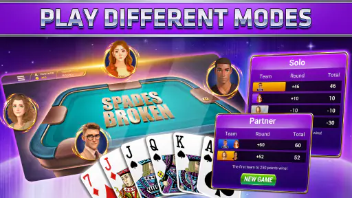Spades: Classic Card Game screenshot